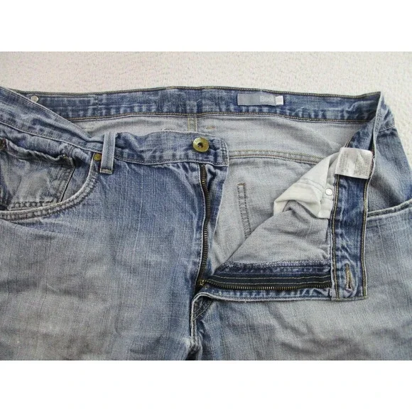 Vintage Levis SilverTab Jeans Mens‎ 38x29 Blue Bootcut Distressed Denim 90s Y2K